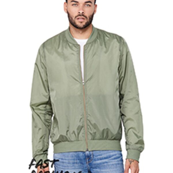 FWD Fashion Unisex Lightweight Bomber Jacket Thumbnail