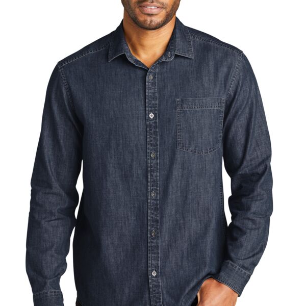 Long Sleeve Perfect Denim Shirt Thumbnail
