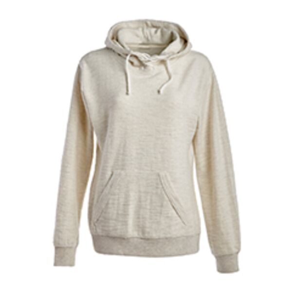 Ladies' Sport Lace Scuba Hooded Sweatshirt Thumbnail