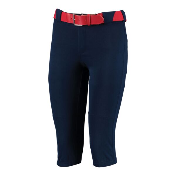Girls Low Rise Knicker Length Softball Pant Thumbnail