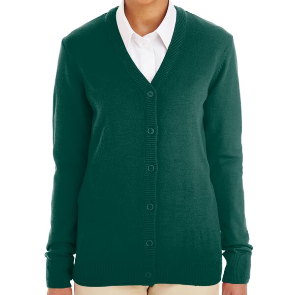 Ladies' Pilbloc™ V-Neck Button Cardigan Sweater Thumbnail