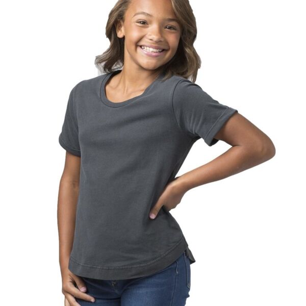 Girls' Vintage Cuff T-Shirt Thumbnail