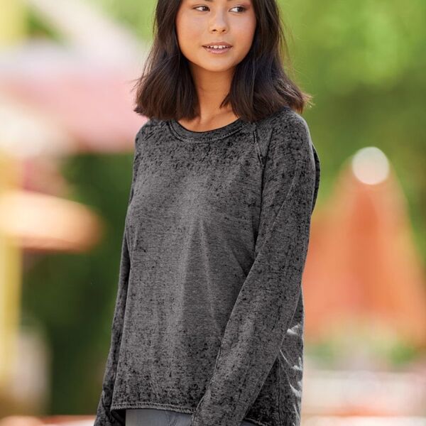 Women’s Zen Jersey Hi-Low Long Sleeve T-Shirt Thumbnail