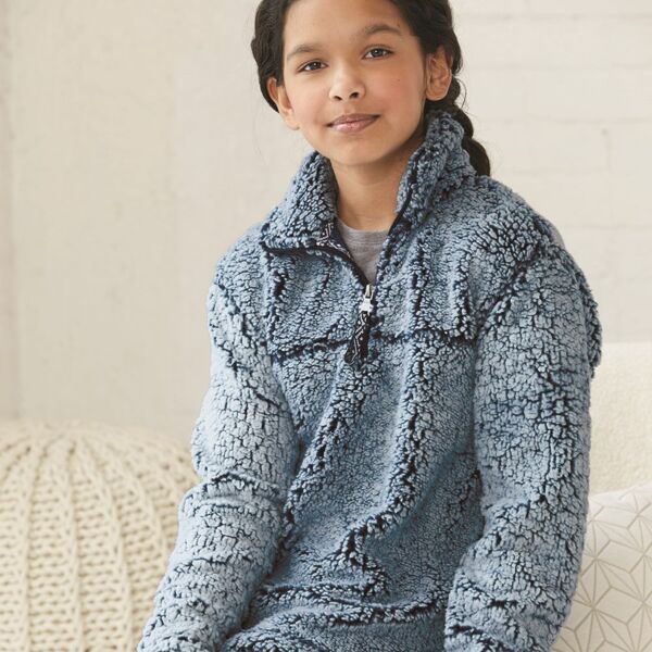 Youth Sherpa Quarter-Zip Pullover Thumbnail