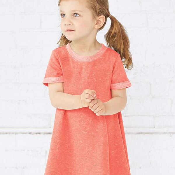 Toddler Harborside Mélange French Terry Twirl Dress Thumbnail