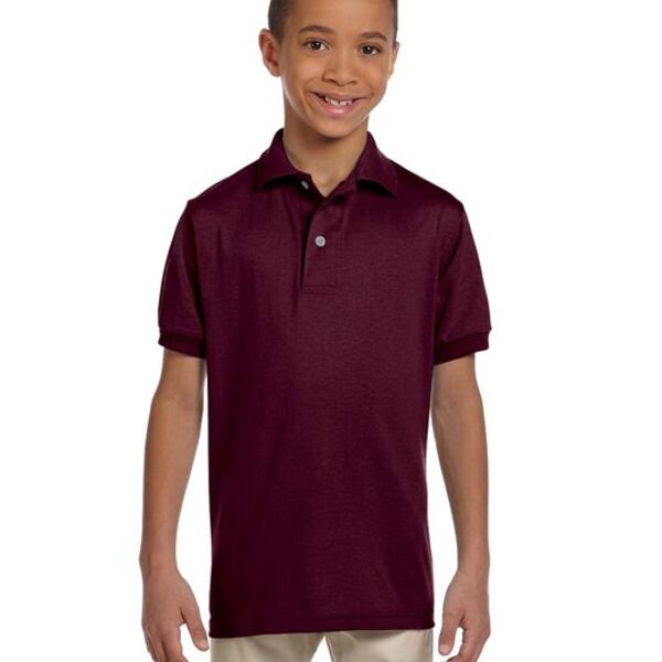 Youth 5.6 oz., 50/50 Jersey Polo with SpotShield™ Thumbnail