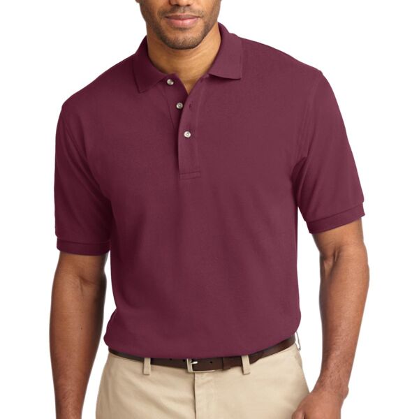 Port Authority Heavyweight Cotton Pique Polo Thumbnail