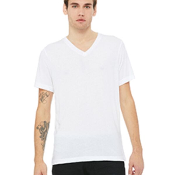 Unisex Triblend Short-Sleeve V-Neck T-Shirt Thumbnail