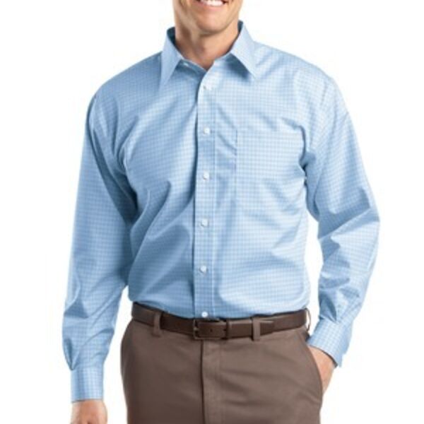 Check Non Iron Button Down Shirt Thumbnail