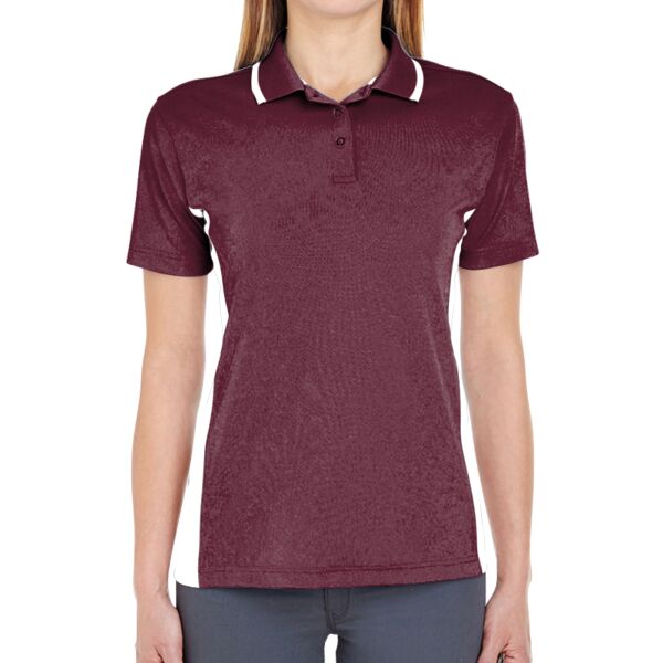 Women's Color Blocked Wicking Polo Thumbnail
