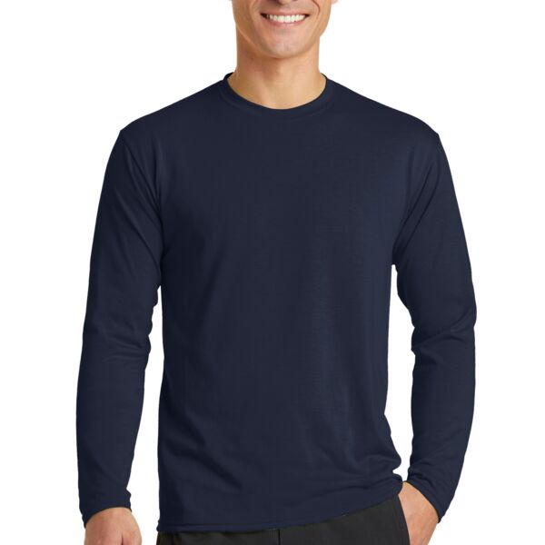 Long Sleeve Essential Blended Performance Tee Thumbnail