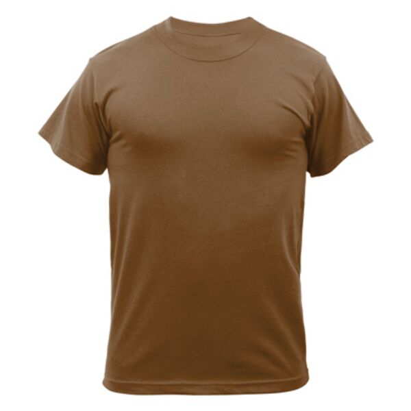 Rothco Solid Color Poly/Cotton Military T-Shirt Thumbnail