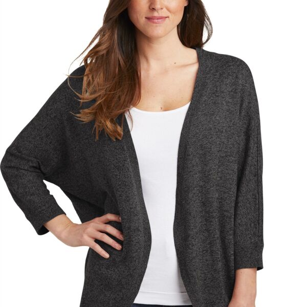 ® Ladies Marled Cocoon Sweater Thumbnail