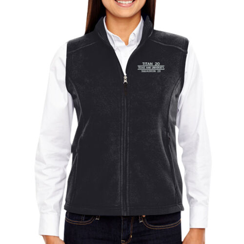 Titan-20 Ladies Fleece Vest  Thumbnail